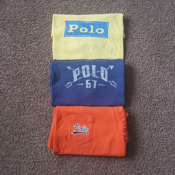 SOLD!!! 3 Polo RL Vintage Men's T-Shirts - Picture 2 of 8